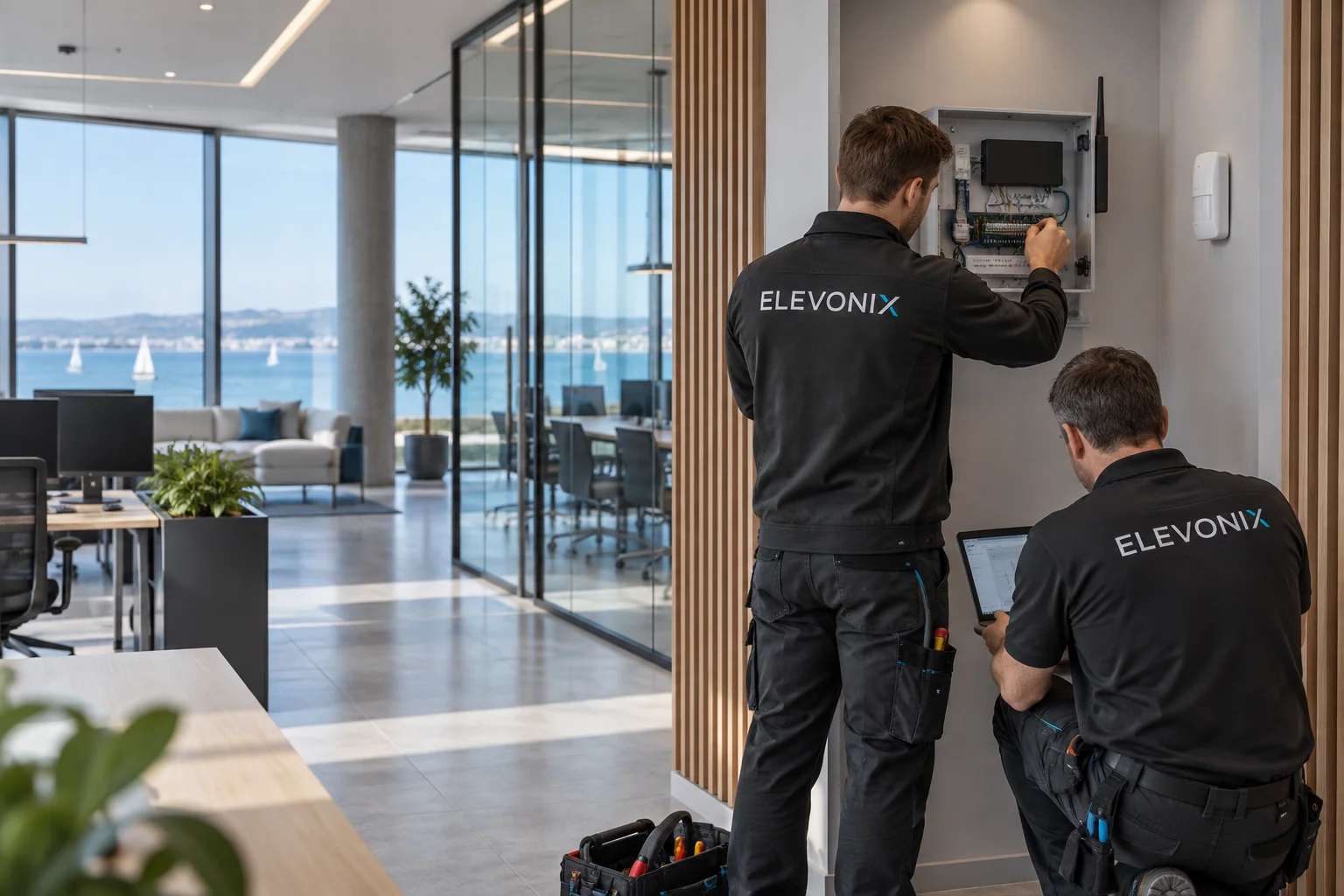 Ενδεικτική απεικόνιση AI τεχνικών Elevonix — Nereus Shipping